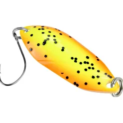 Best Trout Spoon Hit (3,3 g, Orange/Gelb Glitter) Trout Spoons|Trout Spoons