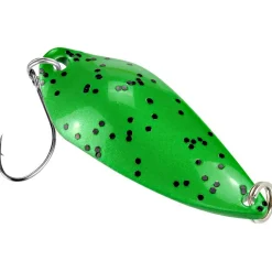 FTM Trout Spoon Rock (4,2 g, Grün Glitter/Weiß)< Trout Spoons|Trout Spoons