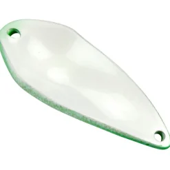 FTM Trout Spoon Rock (4,2 g, Grün Glitter/Weiß)< Trout Spoons|Trout Spoons