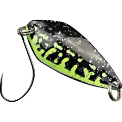 Trout Spoon Rock (4,2 g, Schwarz/Gelb UV) Trout Spoons|Trout Spoons