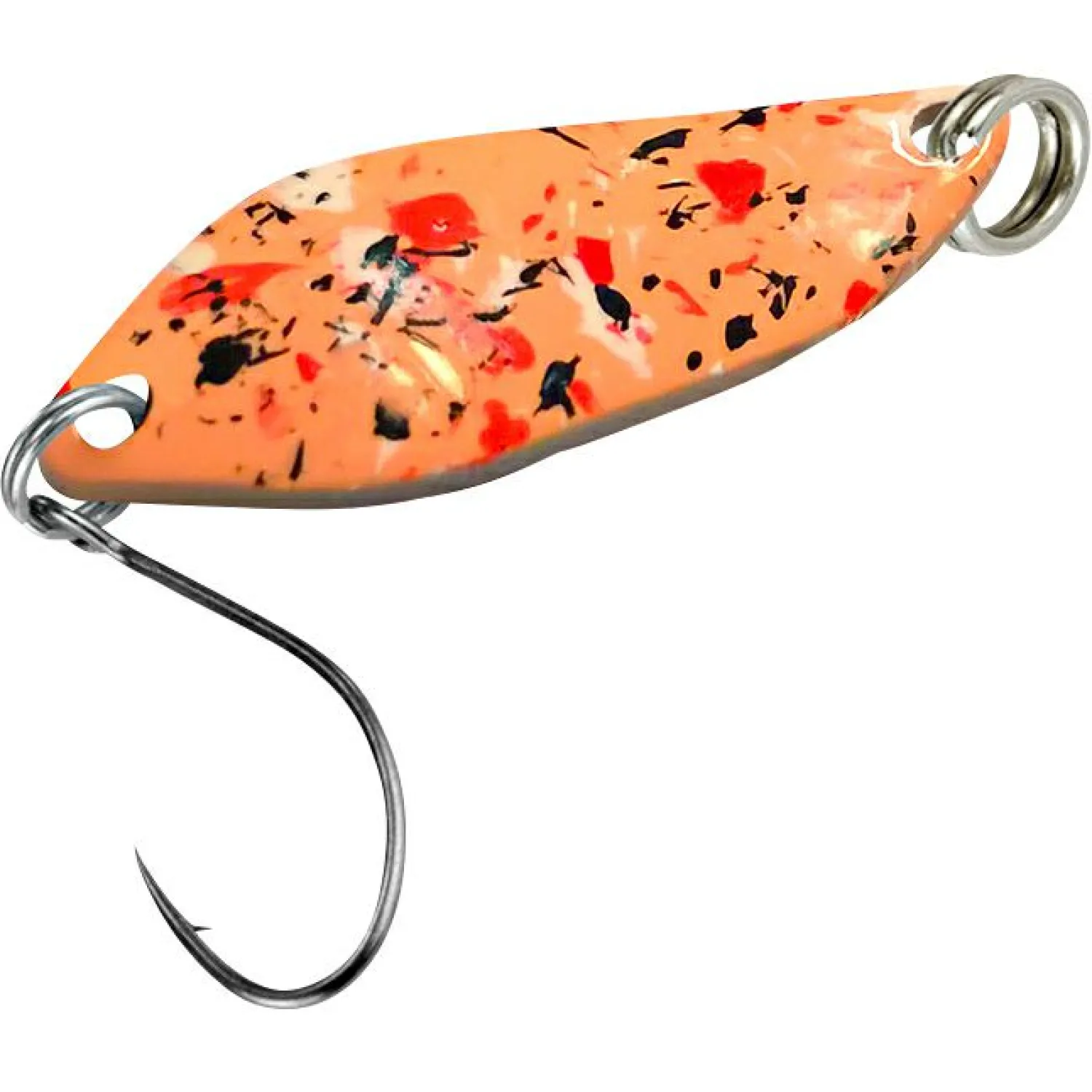 Trout Spoon Strike (2,1 g, Orange Camo UV) Trout Spoons|Trout Spoons