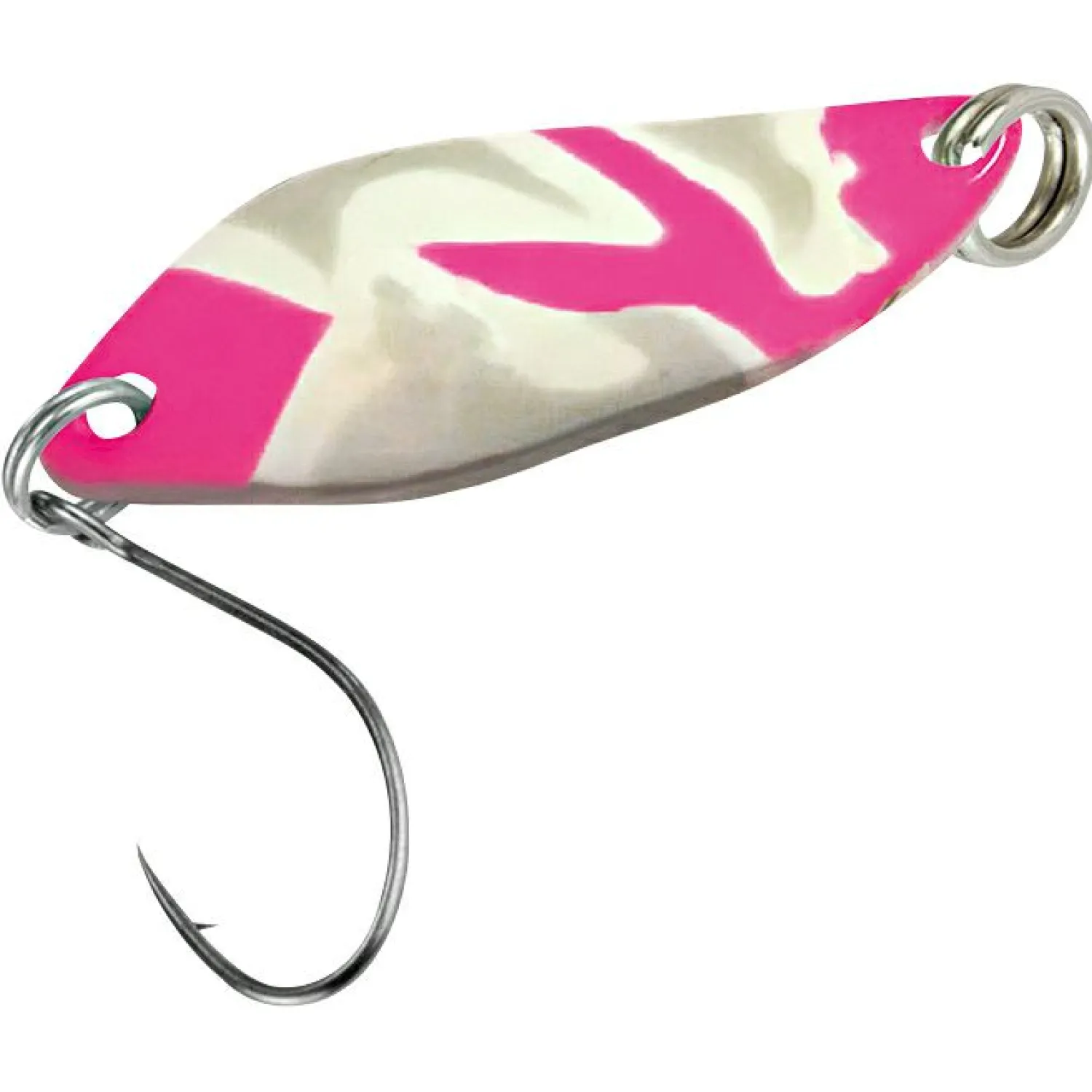 Outlet Trout Spoon Strike (2,1 g, Camouflage Weiß UV) Trout Spoons|Trout Spoons
