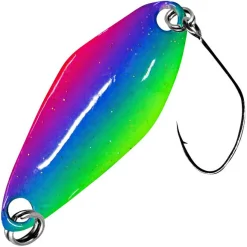 Best Trout Spoon Tremo (2,3 g, Pink/Blau/Grün, Schwarz UV) Trout Spoons|Trout Spoons
