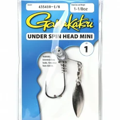 Gamakatsu Under Spin Head (Haken-Gr. 1)< Spinnerbaits