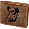 New Greenburry Vintage Scheintasche 2-teilig Wildschwein (Leder) Sonstige Angel-Accessoires