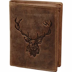 Best Vintage Animal Geldbörse Royal Stag (Leder) Sonstige Angel-Accessoires