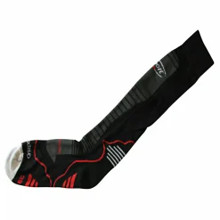 Best Cima 2 Funktionssocken Unisex, lang (Black/Grey/Red) Outdoor- & Angel-Socken