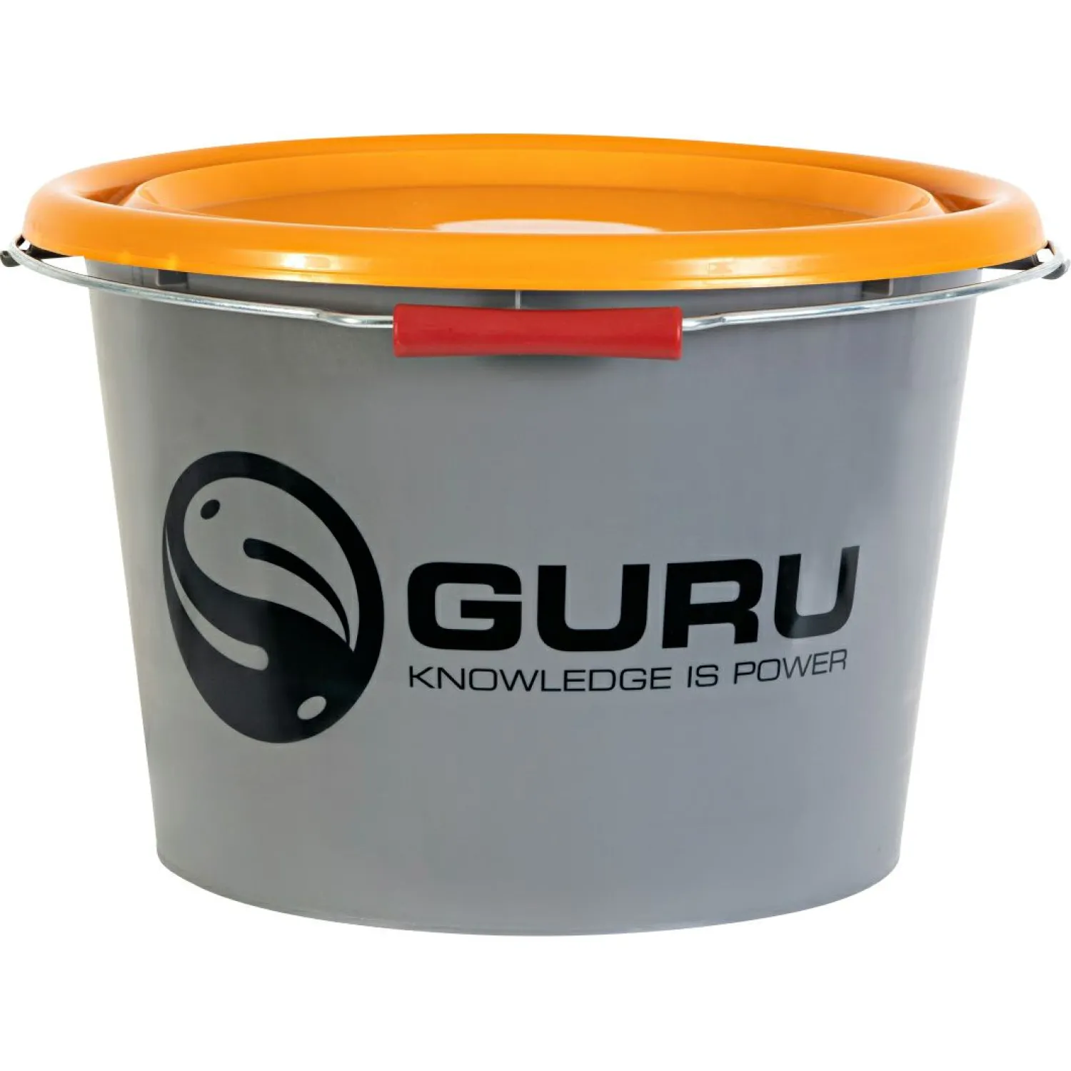 Guru Bucket Grey (18 l)< Angelkoffer & Angelboxen ·Futtereimer