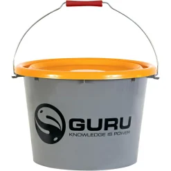 Guru Bucket Grey (18 l)< Angelkoffer & Angelboxen ·Futtereimer