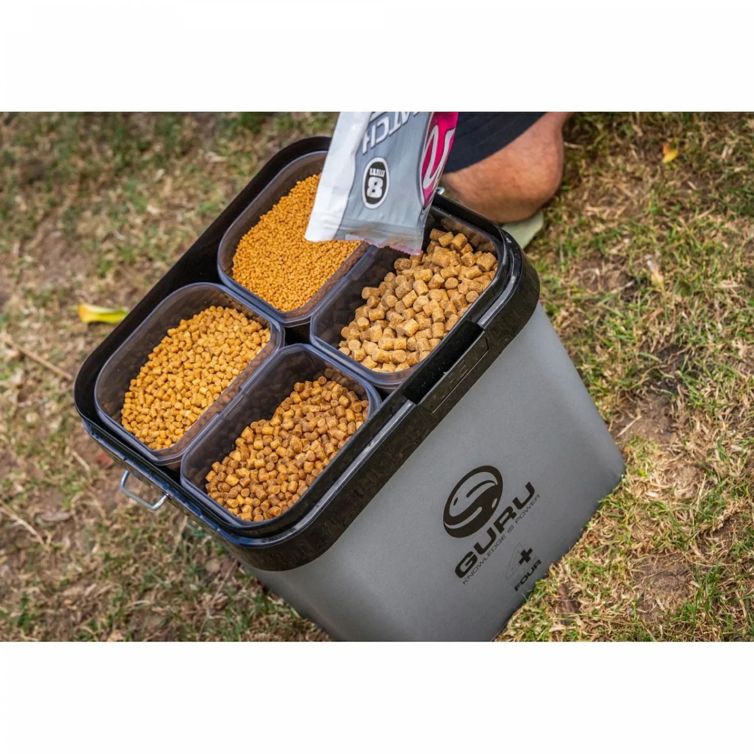 Spare Containers (3 l) Angelkoffer & Angelboxen ·Futtereimer