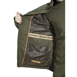 Hot Aran-J Jacke Herren (Grün) Outdoor- & Angel-Jacken