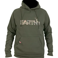 Hart Branded-H Earth Hoodie Herren (Dunkeloliv)< Angelpullover & -Strickjacken