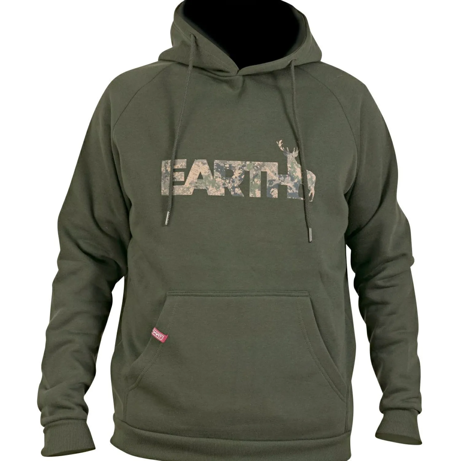 Hart Branded-H Earth Hoodie Herren (Dunkeloliv)< Angelpullover & -Strickjacken