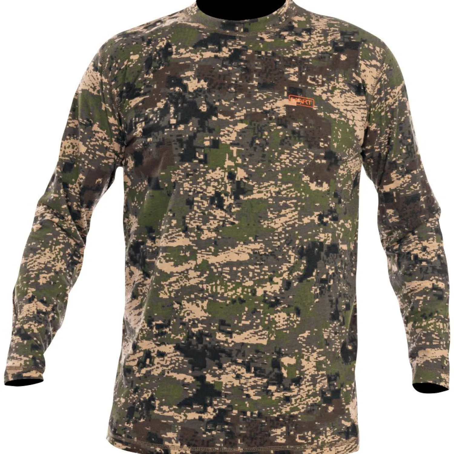 Hart Lodge Longsleeve Herren (Pixel Forest)< Tarn-Oberbekleidung