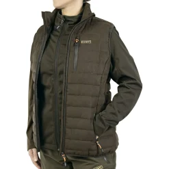 Hart Montaraz-V Weste Damen (Dunkelbraun)<Damen Damen Angeljacken & -Westen