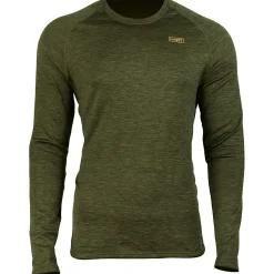 Hart Trail-L Unterhemd/ Longsleeve Herren (Dunkeloliv)< Angel-Poloshirts & Langarmshirts