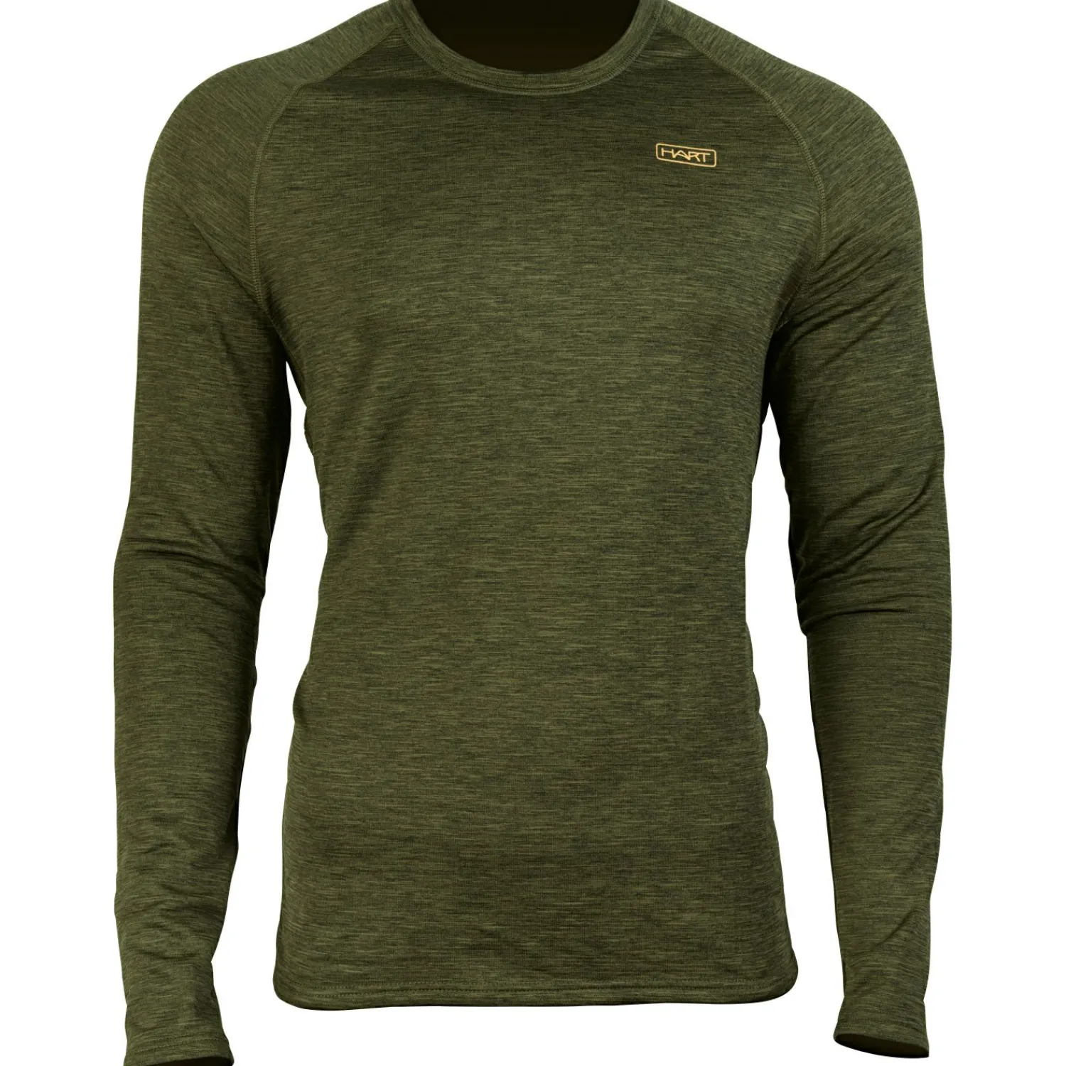 Hart Trail-L Unterhemd/ Longsleeve Herren (Dunkeloliv)< Angel-Poloshirts & Langarmshirts