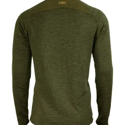 Hart Trail-L Unterhemd/ Longsleeve Herren (Dunkeloliv)< Angel-Poloshirts & Langarmshirts