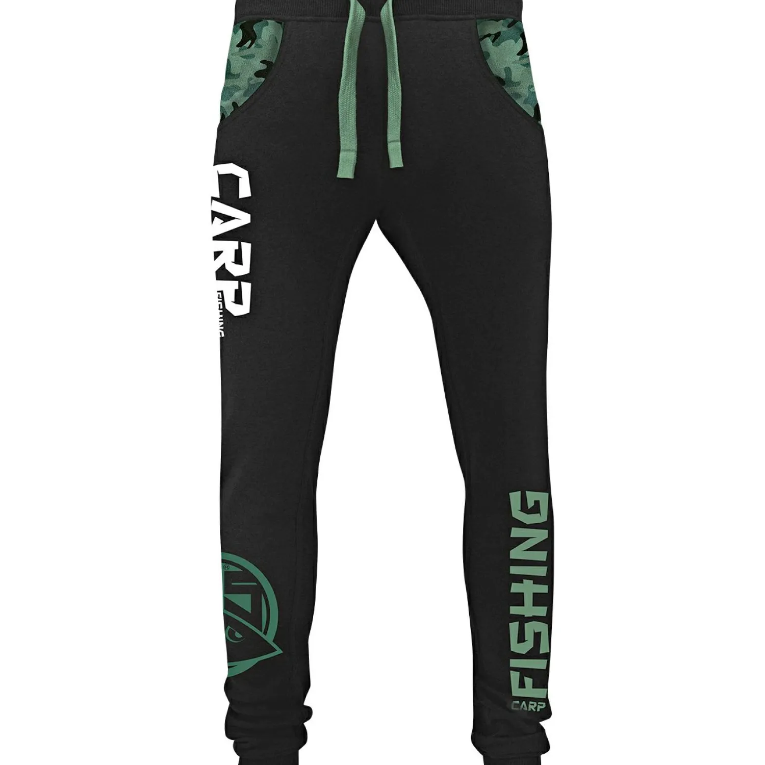 Best Carpfishing Eco 2.0 Jogpant Herren (Black) Outdoor- & Angler-Cargohosen