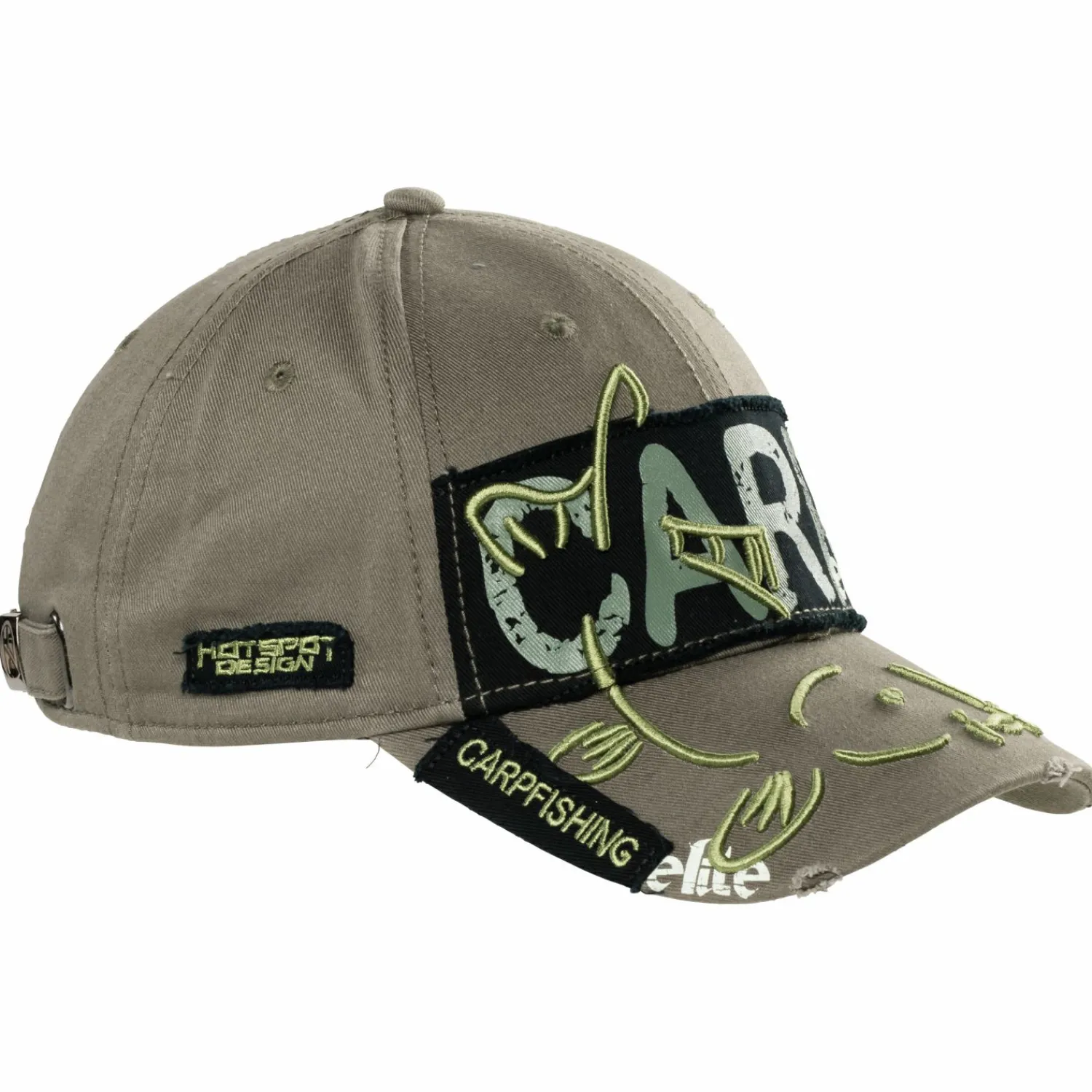 Best Carpfishing Elite Cap Unisex (Green) Anglerhüte & Anglermützen