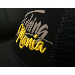 Hot Carpfishing Mania Cap Unisex (Black) Outdoor- & Angel-Kappen
