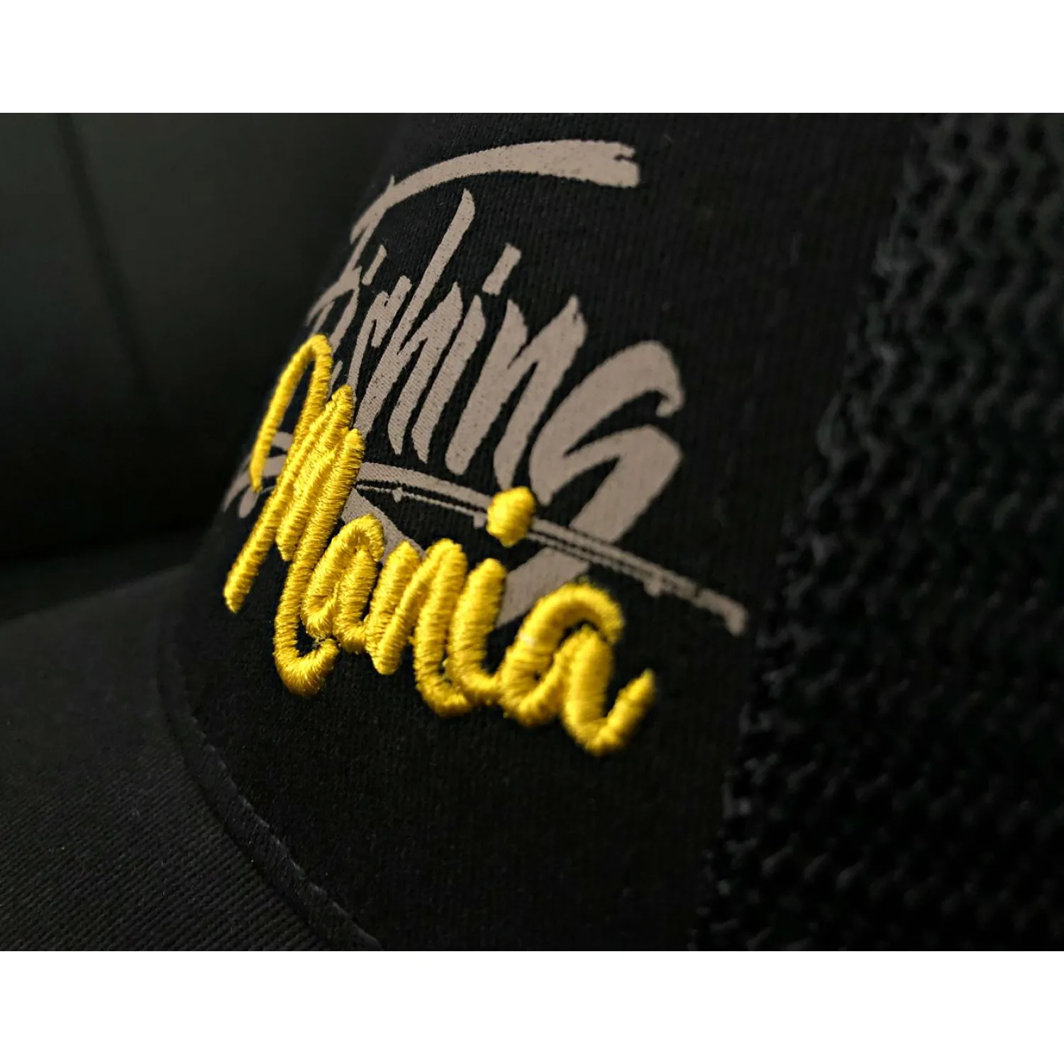Hot Carpfishing Mania Cap Unisex (Black) Outdoor- & Angel-Kappen