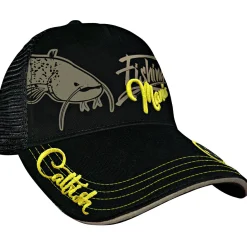 Hotspot CatFish Mania Cap Unisex (Black)< Outdoor- & Angel-Kappen