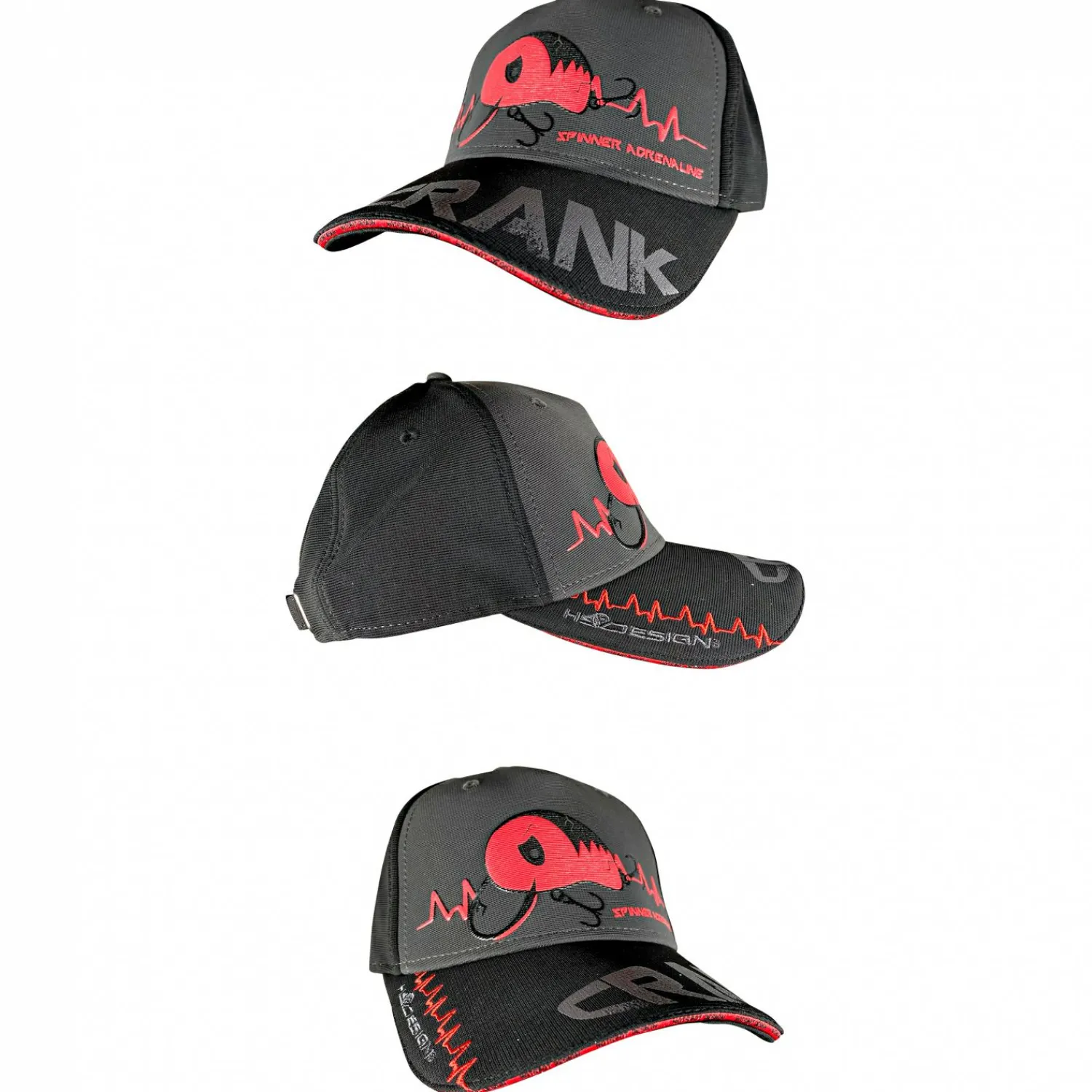 Hotspot Crank Cap Unisex (Black/Grey)< Outdoor- & Angel-Kappen