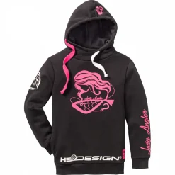 Clearance Lady Angler Hoodie Damen (Black) Damen Damen Angelshirts & -Oberteile