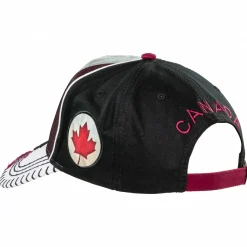 Best Piker Canada Cap Unisex (Black/Red) Anglerhüte & Anglermützen