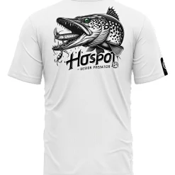 Outlet Predator Pike T-Shirt Herren (White) Angelshirts & Angel-Oberteile