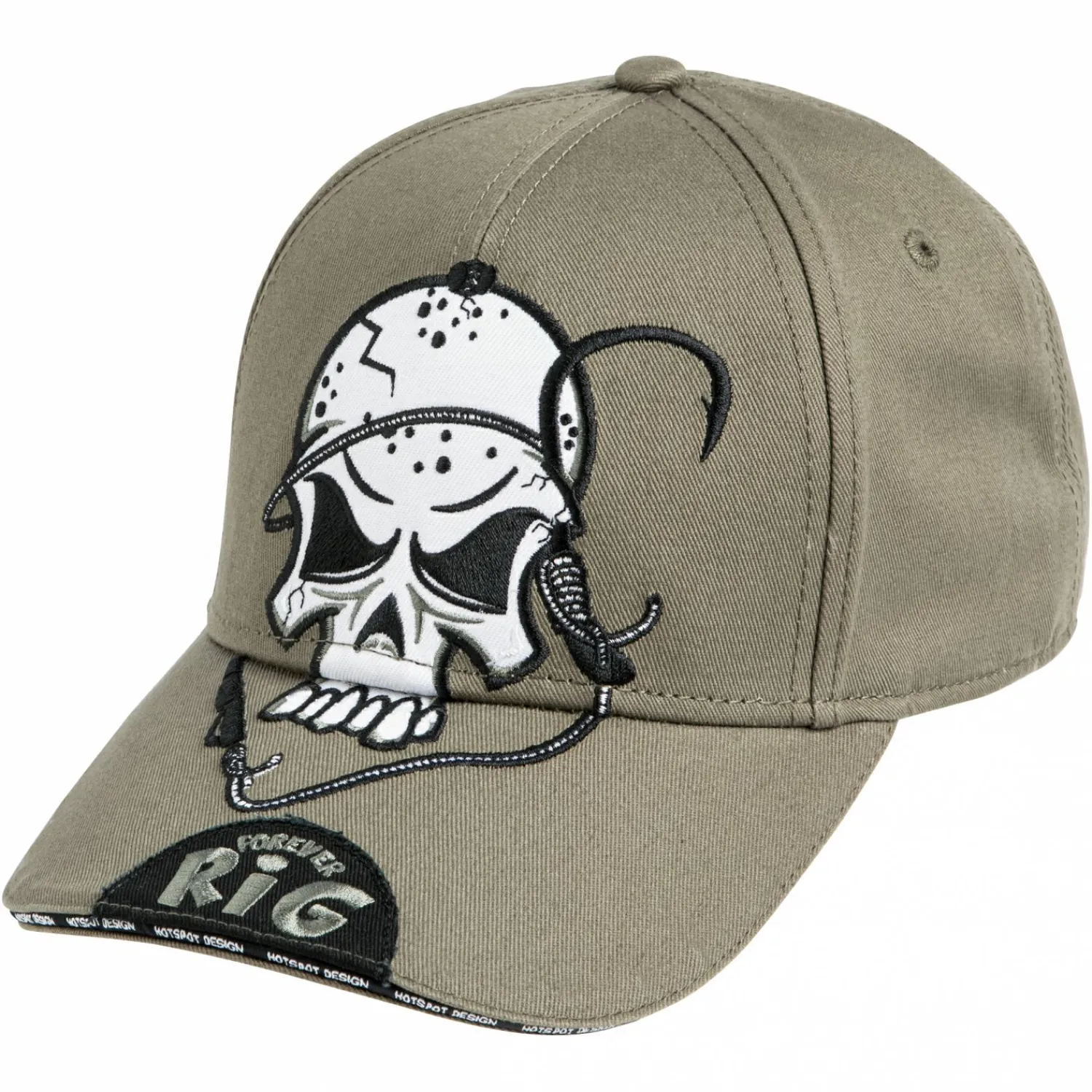 Hotspot Rig Forever Cap Unisex (Olive)< Anglerhüte & Anglermützen