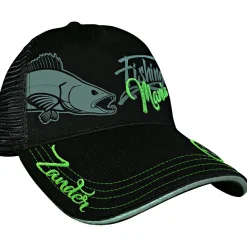 Hotspot Zander Mania Cap Unisex (Black)< Outdoor- & Angel-Kappen