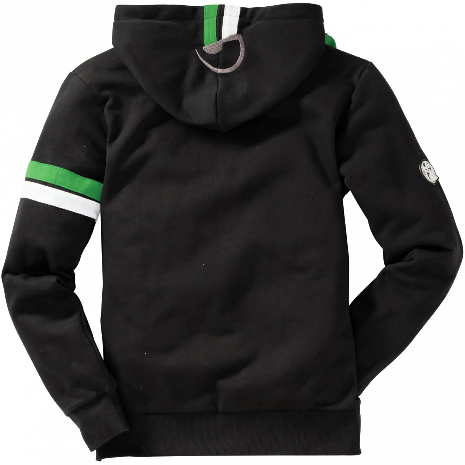Hot Zander Obsession Zipped Sweater Herren (Black/Green) Angelpullover & -Strickjacken
