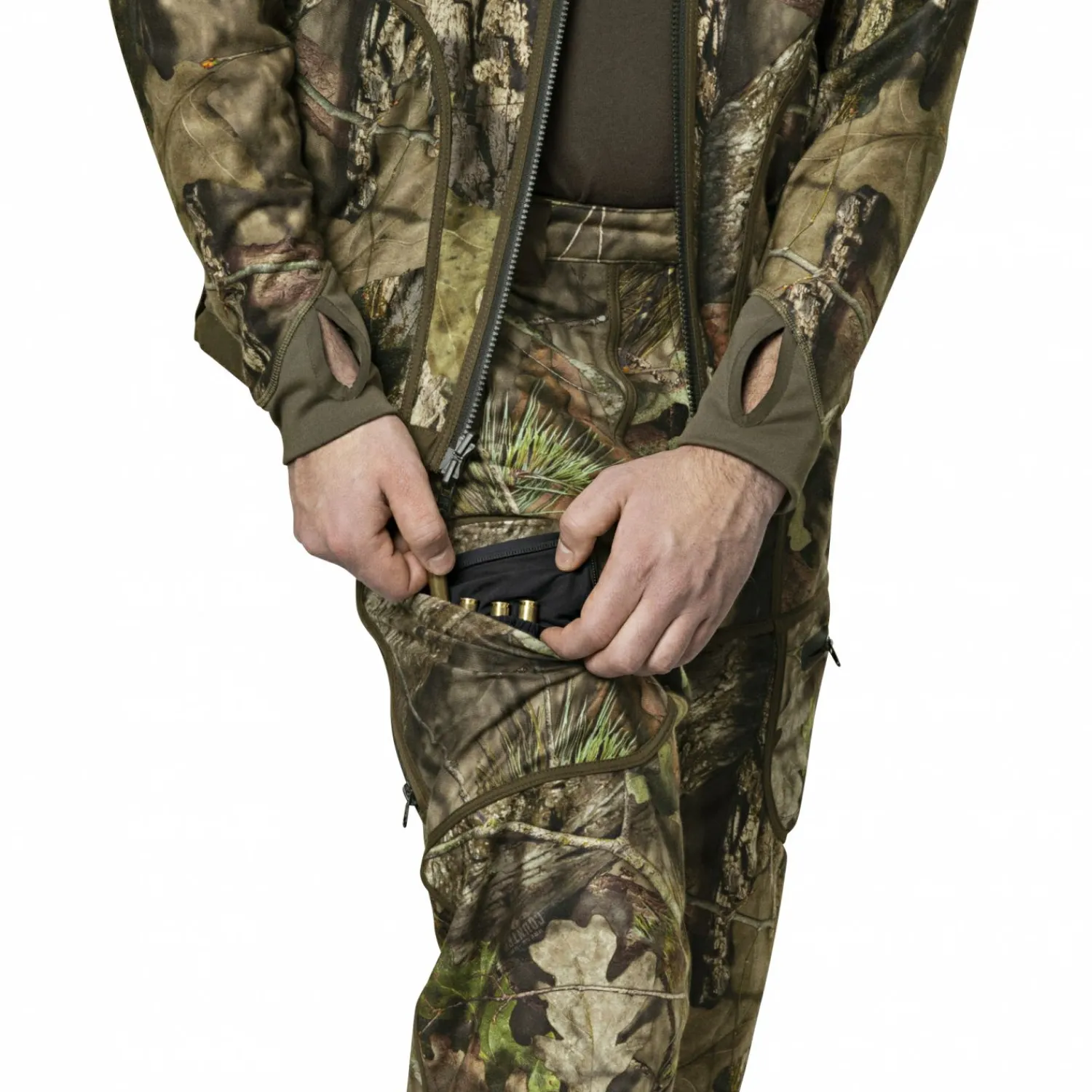 Sale Härkila Kamko Camo Reversible Wsp Trousers Herren (Hunting Green/Mossyoak®Break-Up Country®) Tarnhosen
