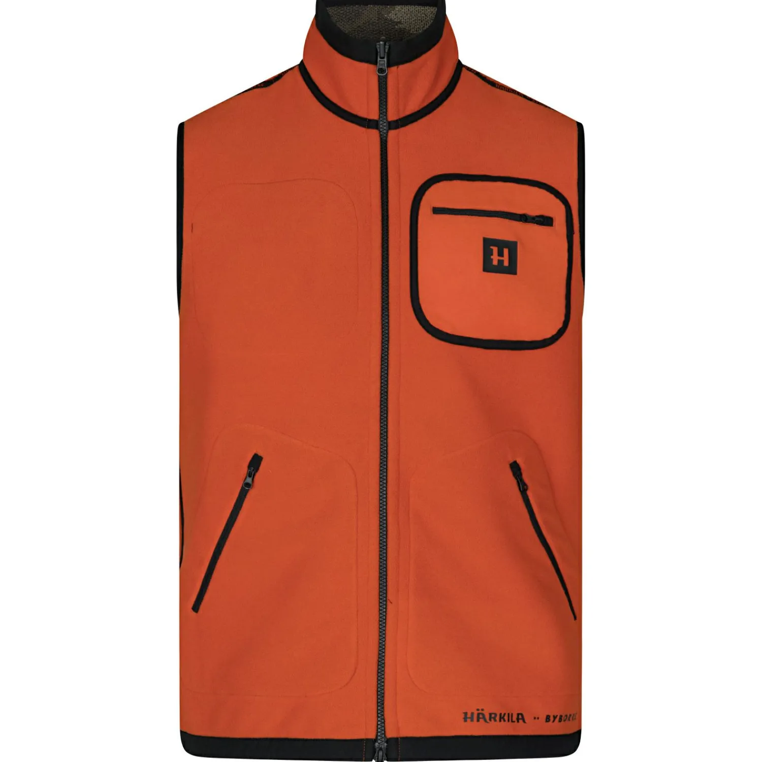 Discount Härkila Kamko Pro Edition Reversible Hi-Vis Waistcoat Herren (AXIS MSP®Limited Edition/Orange) Outdoor- & Anglerwesten