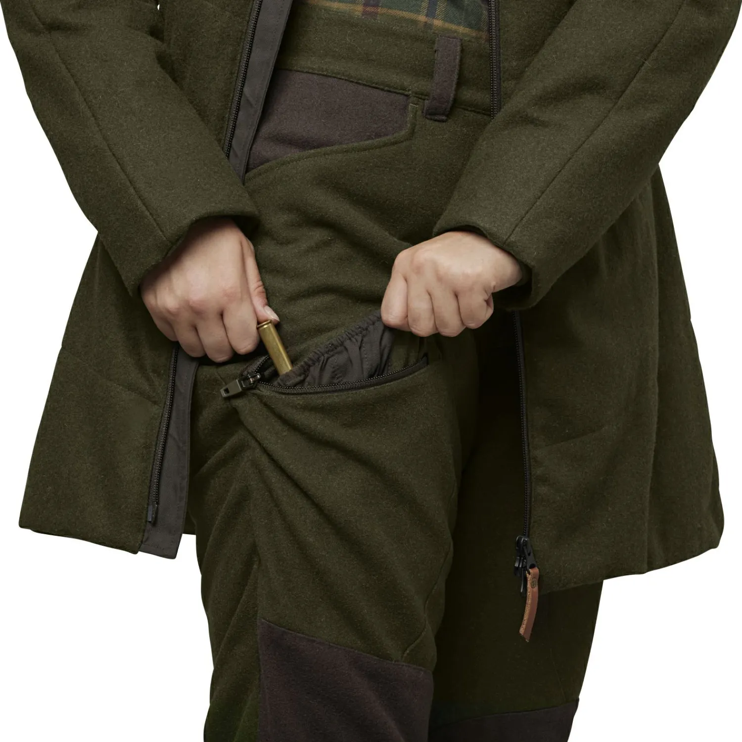 Discount Härkila Metso Winter Trousers Women Damen (Willow Green/Shadow Brown) Damen Damen Angelhosen