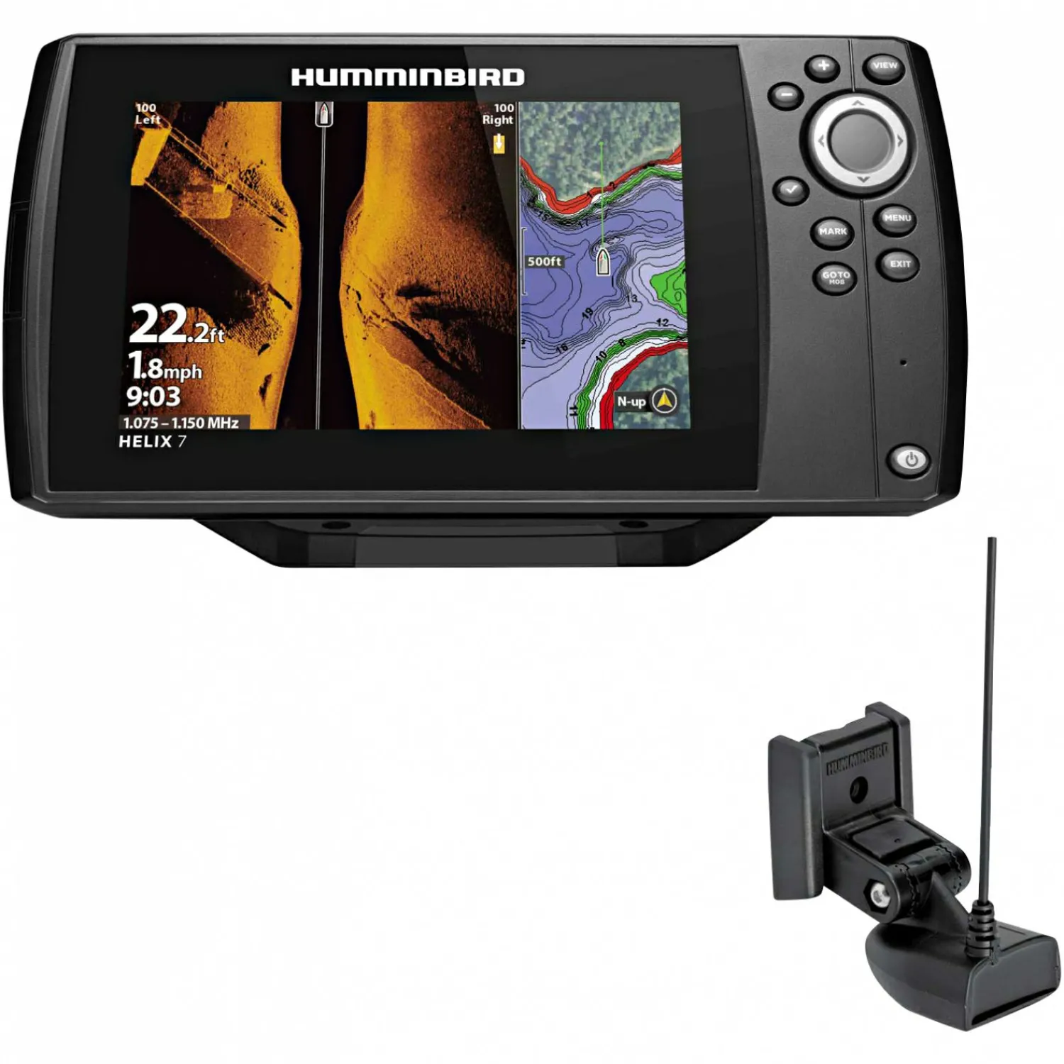 Humminbird Echolot Helix 7 Chirp GPS SI G4< Echolote & Plotter