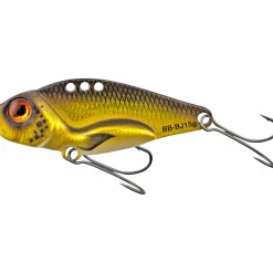 Hybrida Barschbaron Bladed Jig (Black & Gold)< Sonstige Metallköder