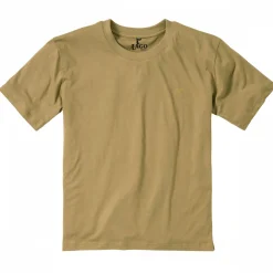 3er Set: T-Shirts Herren (Oliv/Beige/Braun) Angelshirts & Angel-Oberteile