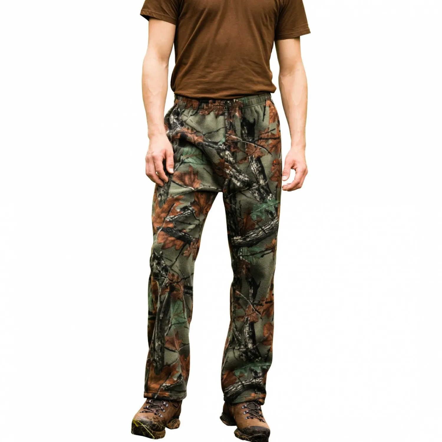 il Lago Basic Fleecehose Herren (Camouflage)< Outdoor- & Angler-Cargohosen