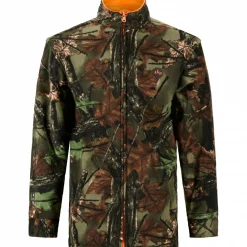 il Lago Basic Fleece-Wendejacke Holk Herren (Camouflage)< Outdoor- & Angel-Jacken