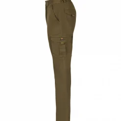 il Lago Basic Outdoorjose Fjaerland Herren (Oliv)< Outdoor- & Angler-Cargohosen
