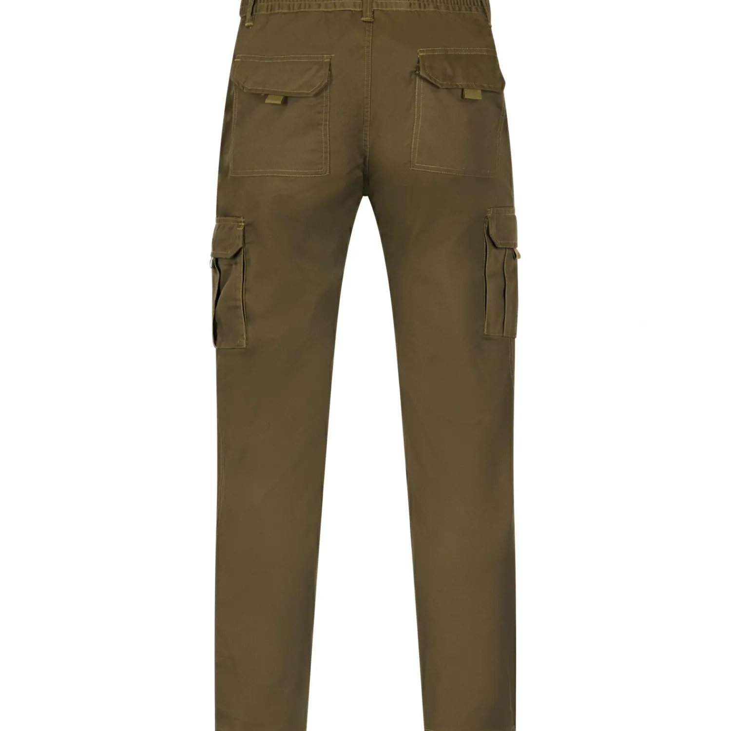 il Lago Basic Outdoorjose Fjaerland Herren (Oliv)< Outdoor- & Angler-Cargohosen