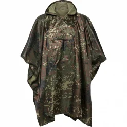 il Lago Basic Poncho Unisex (Camouflage)< Regenjacken & Regenponchos
