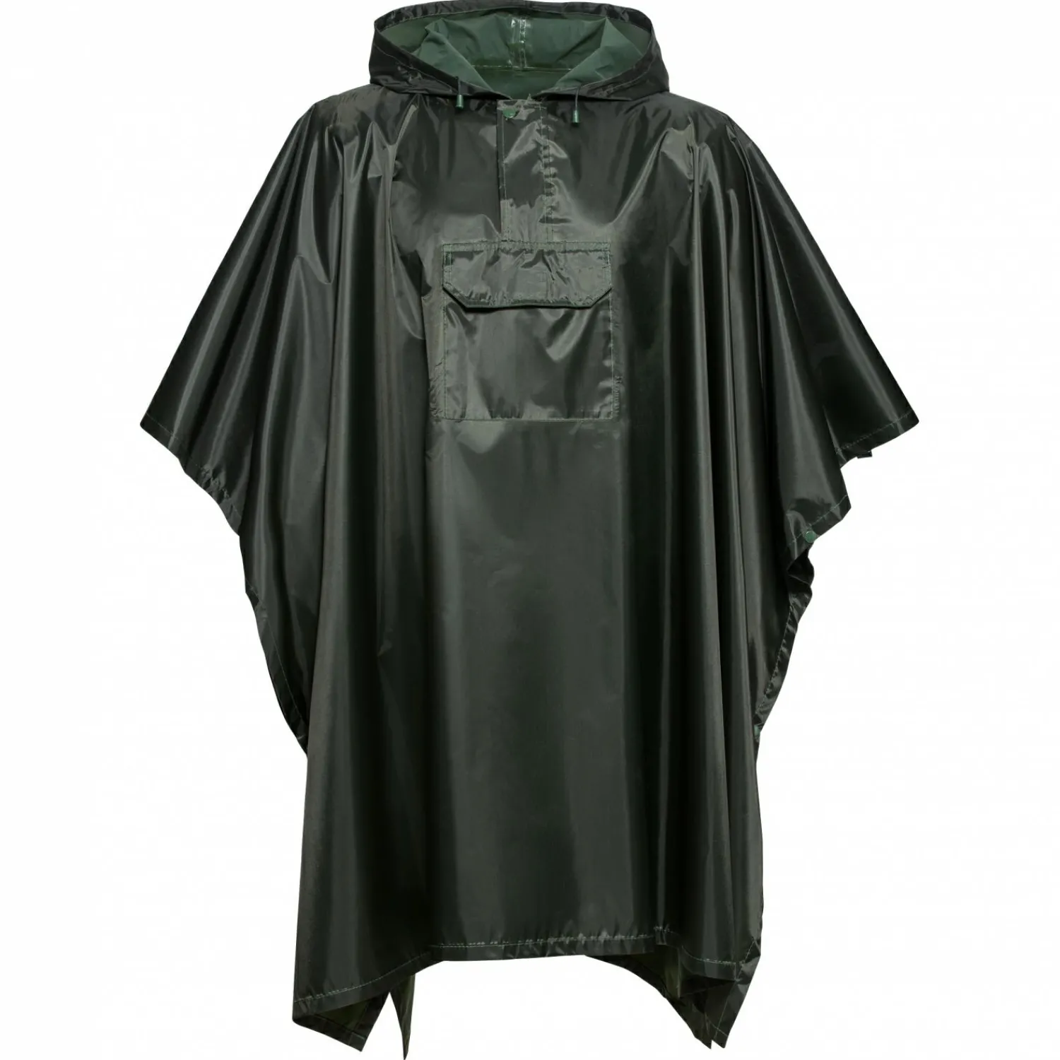 il Lago Basic Regenponcho Unisex (Oliv)< Regenjacken & Regenponchos