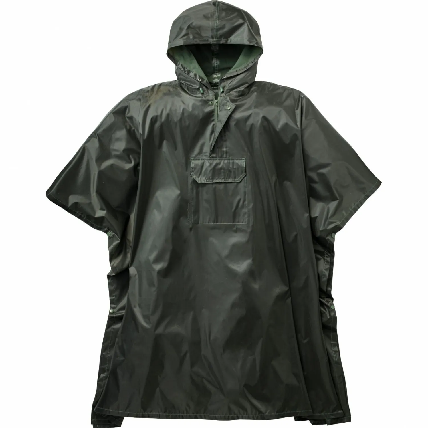il Lago Basic Regenponcho Unisex (Oliv)< Regenjacken & Regenponchos