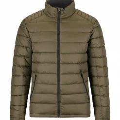 il Lago Basic Steppjacke Grönland Herren (Oliv)< Winter- & Thermojacken