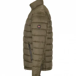 il Lago Basic Steppjacke Grönland Herren (Oliv)< Winter- & Thermojacken