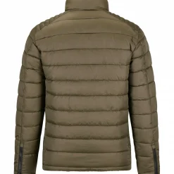 il Lago Basic Steppjacke Grönland Herren (Oliv)< Winter- & Thermojacken